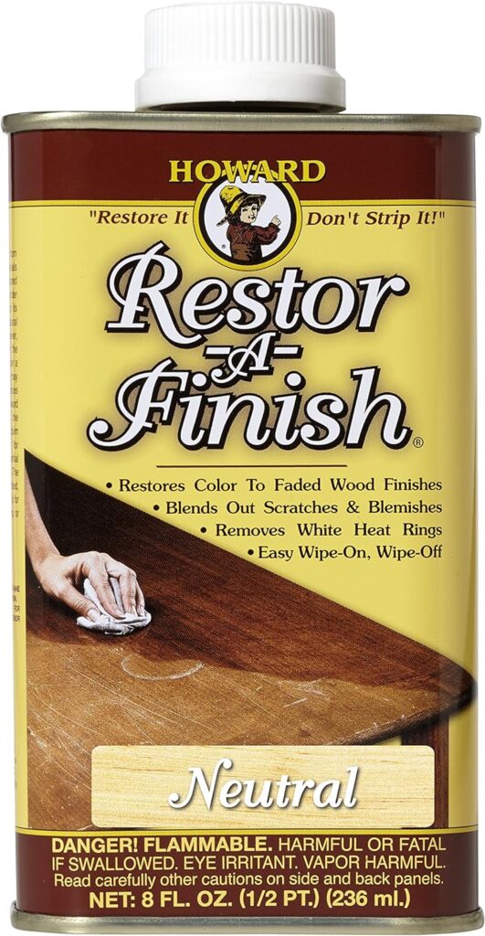 Howard Products, Neutral Restor-A-Finish, 8 oz