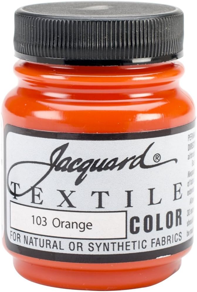 Jacquard Fabric Paint for Clothes - 2.25 Oz Textile Color - Neutral Grey - Leaves Fabric Soft - Permanent and Colorfast - Professional Quality Paints Made in USA - Holds up Exceptionally Well to Washing