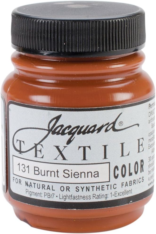 Jacquard Fabric Paint for Clothes - 2.25 Oz Textile Color - Neutral Grey - Leaves Fabric Soft - Permanent and Colorfast - Professional Quality Paints Made in USA - Holds up Exceptionally Well to Washing