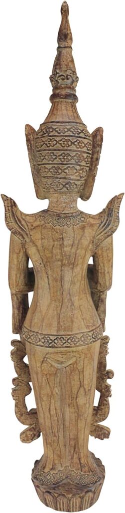 Design Toscano Standing Thai Teppanom Mythological Angel Statue