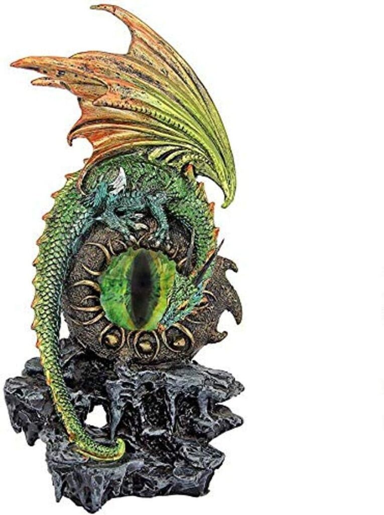 Design Toscano The Eye of The Dragon, Demon Portal to The Mystic Universe Statue