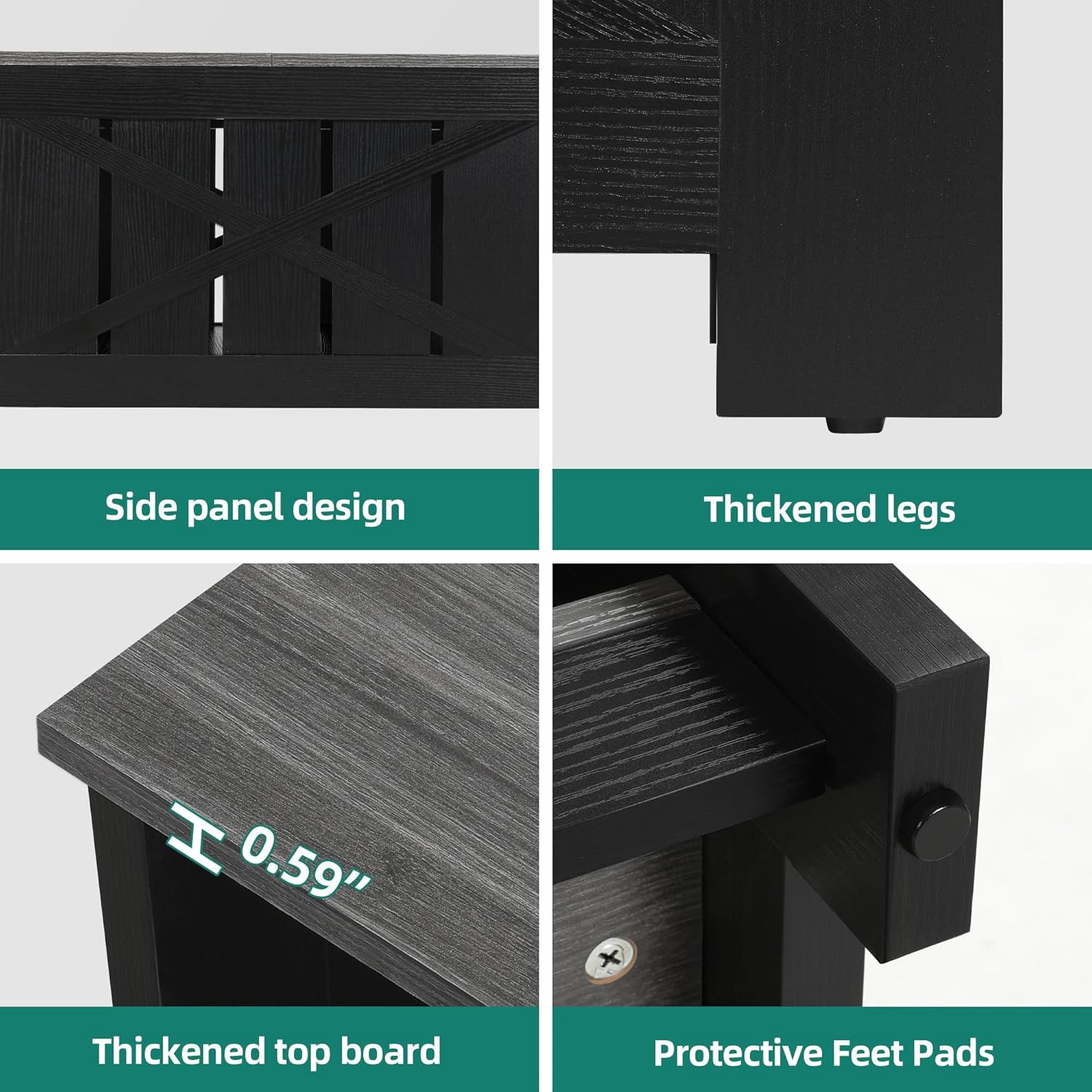YITAHOME Farmhouse Coffee Table Review - Fresh Space Decor